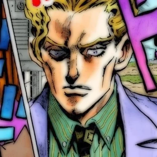 jojo manga, yoshiga kira, jojo kira yoshikage, i'm kira jihe jojo, jojo manga gila giga