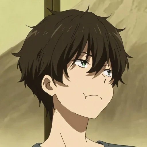 immagine, bello anime, houtarou oreki, personaggi anime, khotaro oreki houtarou oreki