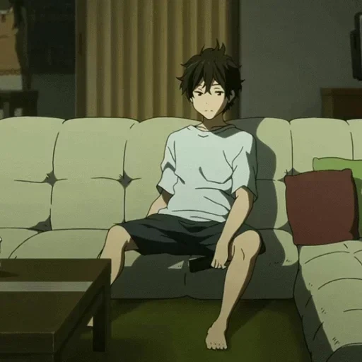 anime day, okoki und taro, anime charaktere, anime von hotaro nogi, nogi und taro lazy