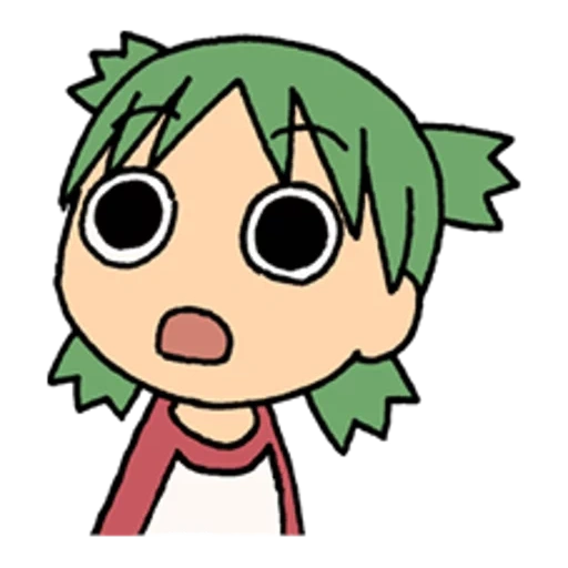 yotsuba, yotsuba, yotsuba koiwai, yotsuba verängstigt, ghostbot-animation