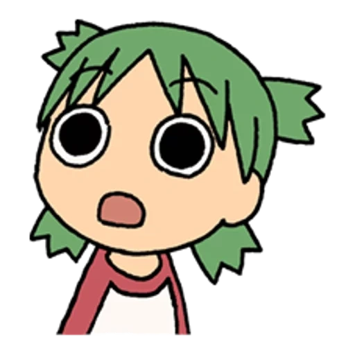 yotsuba, yotsuba, yotsuba koiwai, yotsuba scared, ghostbot animation