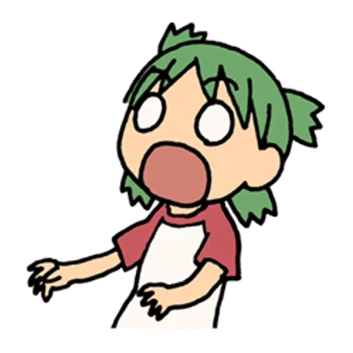 yotsuba, anime, dibujos de anime, anime simple, personajes de anime