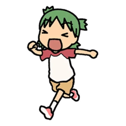 yotsuba, anime, personnages d'anime