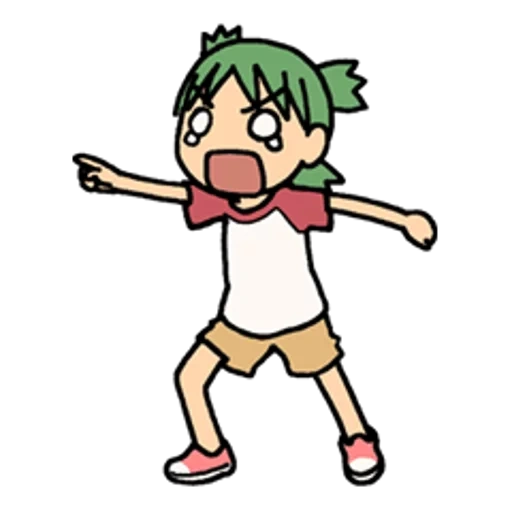 yotsuba, zeichnung, yotsuba heiß, anime-charaktere, anime-charaktere