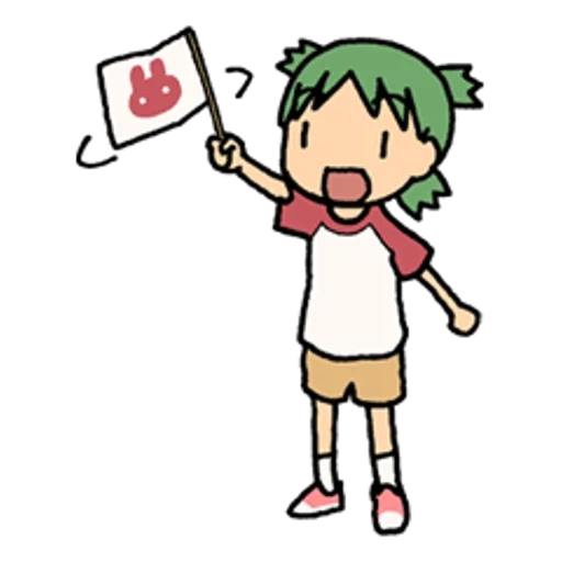 anime, zeichnung, yotsuba heiß, anime-zeichnungen, anime-charaktere