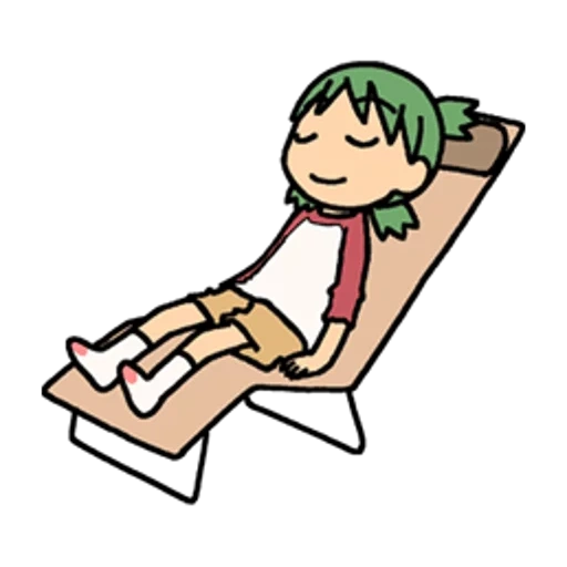 kaki, anime, bermain anak-anak, yotsuba panas, ilustrasi