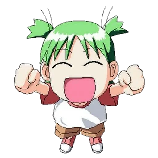 yotsuba, смешные аниме, аниме персонажи, смешной аниме арт, смешные аниме персонажи