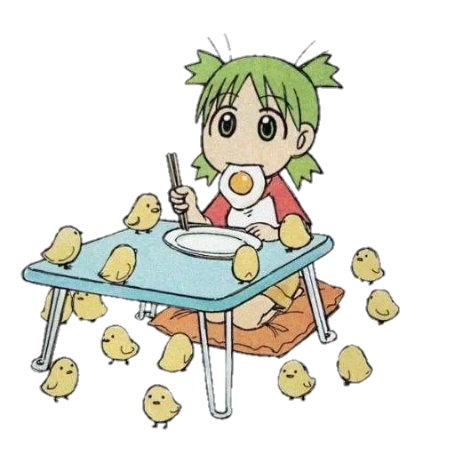 yotsuba, animação de quadrinhos, imagem de anime, personagem de anime, imagem de personagem de anime