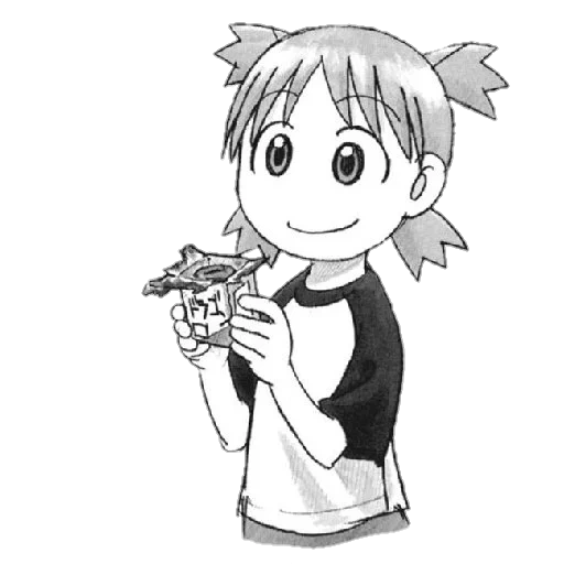 manga, yotsuba manga, gambar anime, karakter anime, ye ye mono gatari