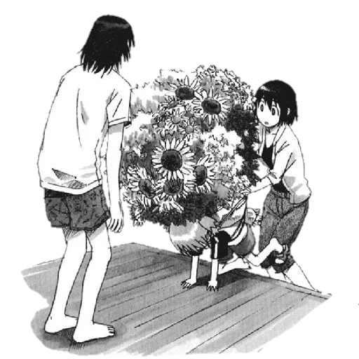 manga, imagen, flores de manga, manga popular, crisis de manga de la academia ritsujokan