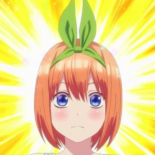 menina anime, papel de animação, noiva de cinco anos de yotsuba, fotos de yokohama nakano, go toubun no hanayome