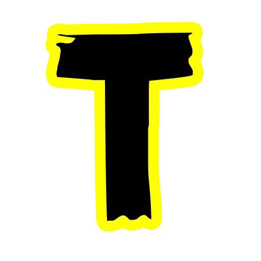 cartas, letras t, logotipo, carta de assinatura t, logotipo tolknews