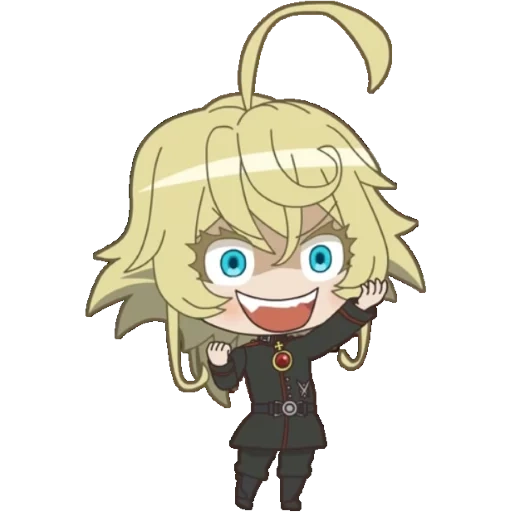 de gurshaf, youjo senki, tania dgurshaf, tania dgurshaf chibi, anime chibi di tanya degurshaff