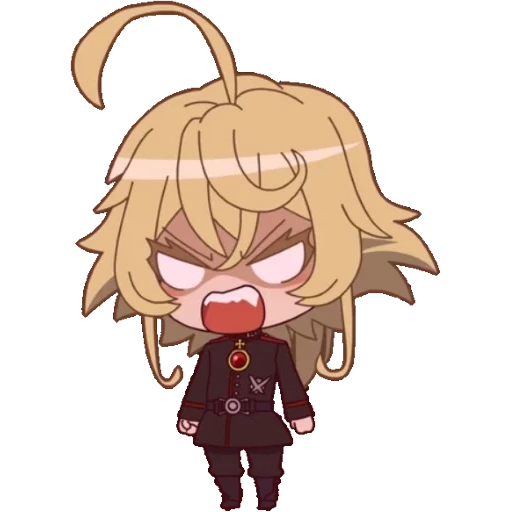 youjo senki, tanya degurshaff, tanya degurshaf chibi, tanya degurechaff chibi, tanya degurshaf art chibi