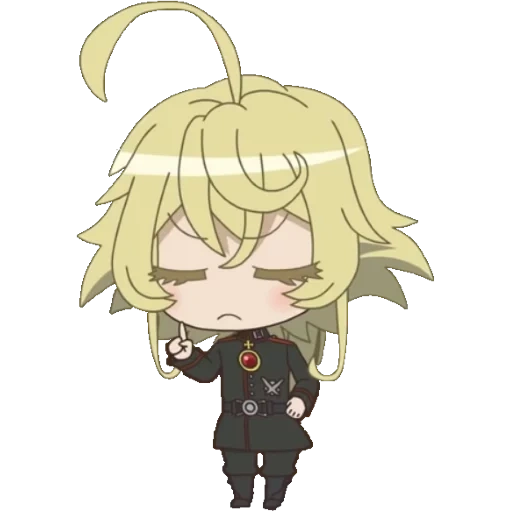 chibi, personagens de anime, tanya degushaf alguns, tanya degushaf chibi, anime tanya degushaf chibi