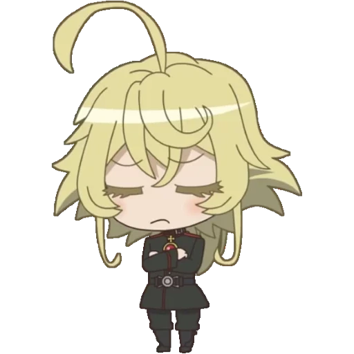 youjo senki, tania dgurshaf, tanya degurechaff, tania dgurshaf chibi, anime chibi di tanya degurshaff