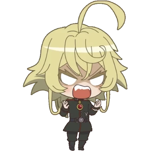 degurshaf, tanya degushaff, tanya degushaf alguns, tanya degushaf chibi, anime tanya degushaf chibi