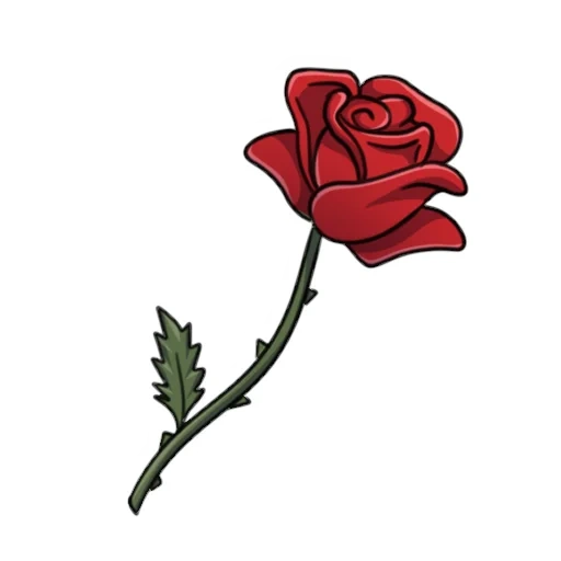 rose pattern, rose red, rose clip, rose pattern, hot decal rose red