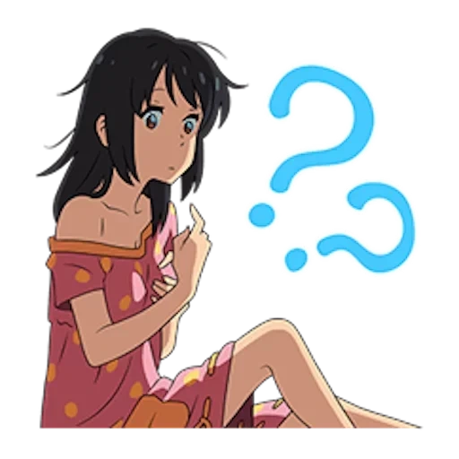 imagen, su nombre, tu nombre es anime, tu nombre mitsukha, tu nombre anime mitsuha