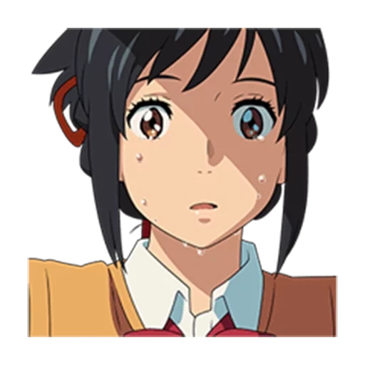 mitsuha, bild, dein name, ihr name ist anime, mitsukha miimizu