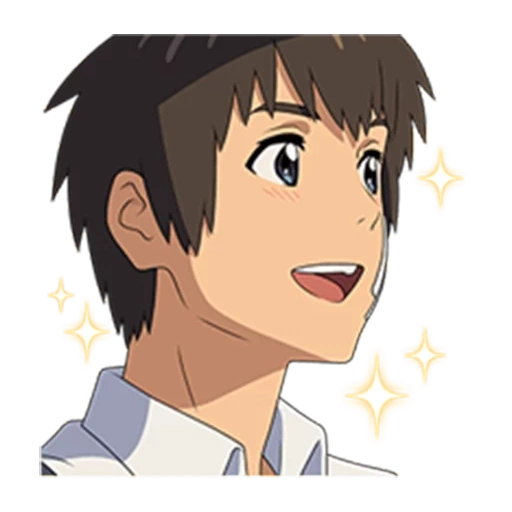 your name, kösuke yabe, anime characters, anime characters