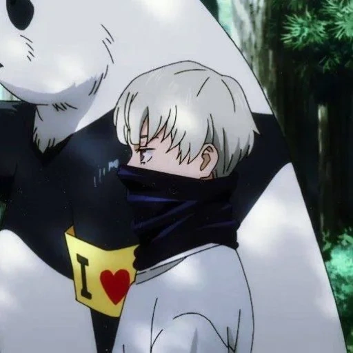 anime, anime creative, anime boy, anime charaktere, kikujuku kaysen anime panda
