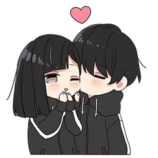 yurudara, couple anime, yurudara kun, arts anime d'un couple, anime couples mignons