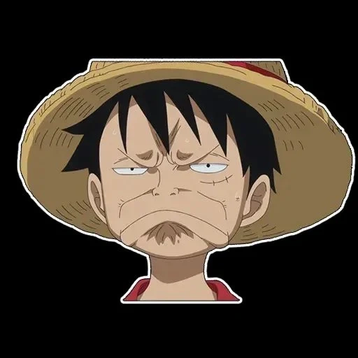van pease, luffy face, van pease 930 series, van peith luffy face, luffy king pirate face