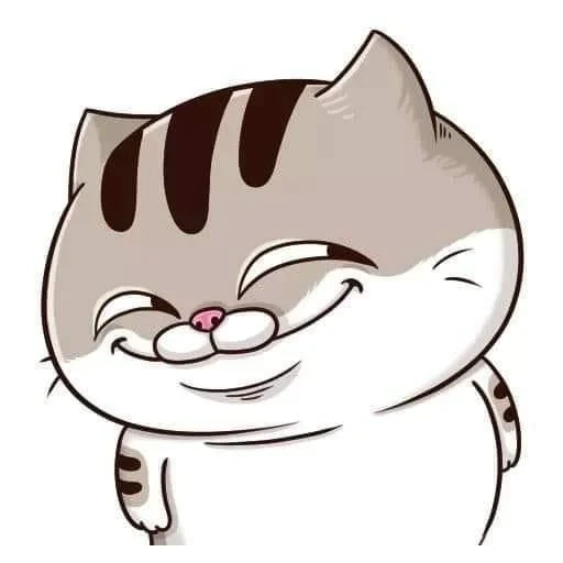 meow, кошка, ami fat cat, иллюстрация кошка, милые котики рисунки