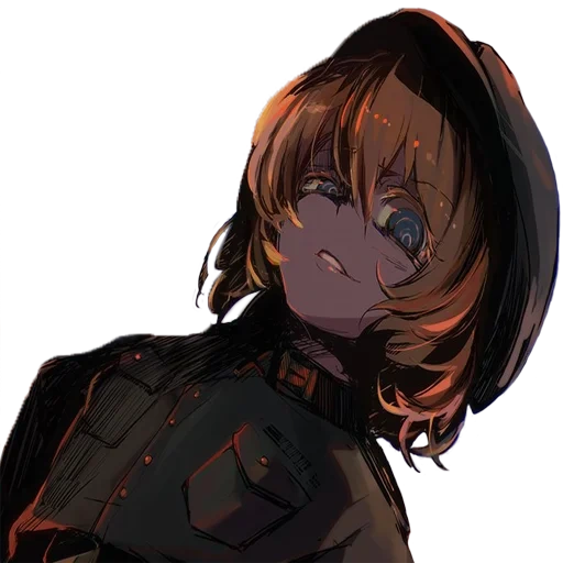 gambar, seni anime, anda senki, manga tanya degurshaf, baikoku kikan youjo senki