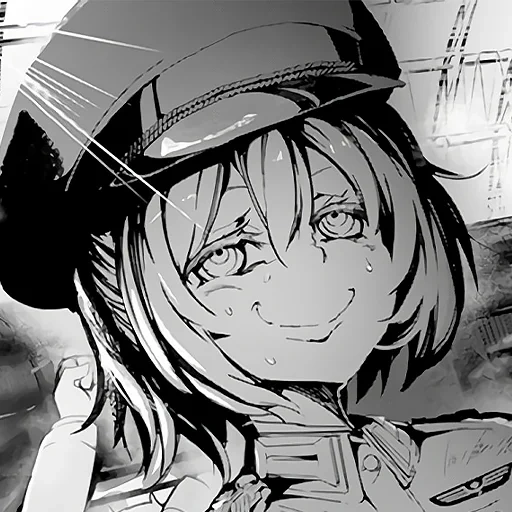 anda senki, teruko oooo, manga tanya degurshaf, manga tanya degurshaf, victoria serebryakova youjo senki