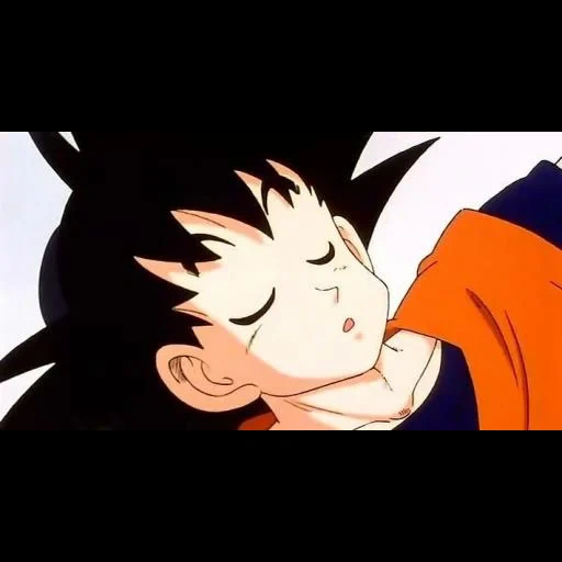 goku, anime, dragon ball, goku punches gohan, dragon ball super