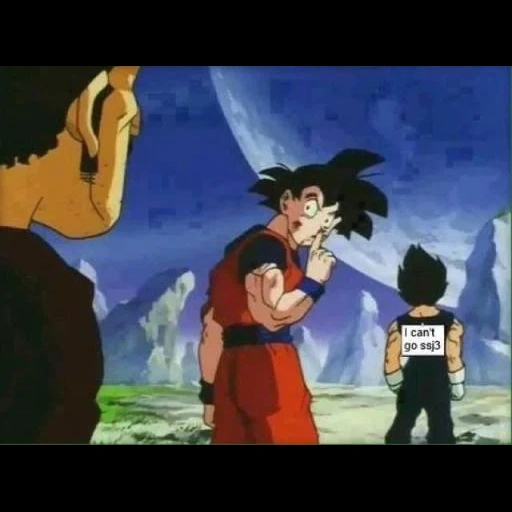 goku, goku troll, perle di draghi, dragon ball goku, dragon pearl di zet