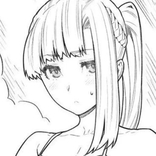 anime zeichnungen, manga zeichnen, anime zeichnung, zeichnungen von anime mädchen, skizzen des anime girl square