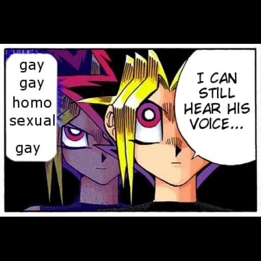 atem a sud, manga anime, meme yugioh, personaggi anime