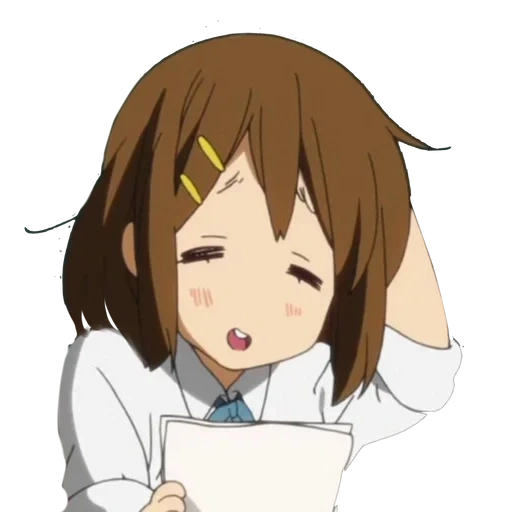 agotamiento, yui sile, imagen, hirasawa yui, aki toyosaki