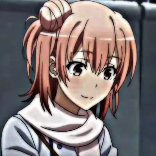 anime, anime, yui yuigahama, anime rosa, i personaggi degli anime