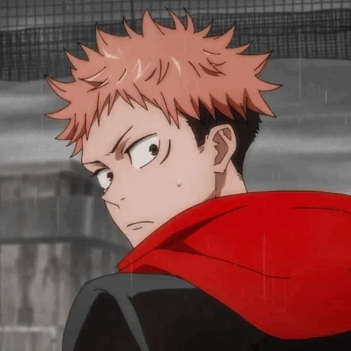 haikyuu, итадори юдзи, itadori yuuji, персонажи аниме, магическая битва jujutsu kaisen аниме кайсен