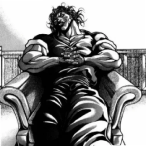 baki fighter, han ma you jiro, el padre de baki khan, jade jiro luchador baki, el padre del luchador baki xiong erlang