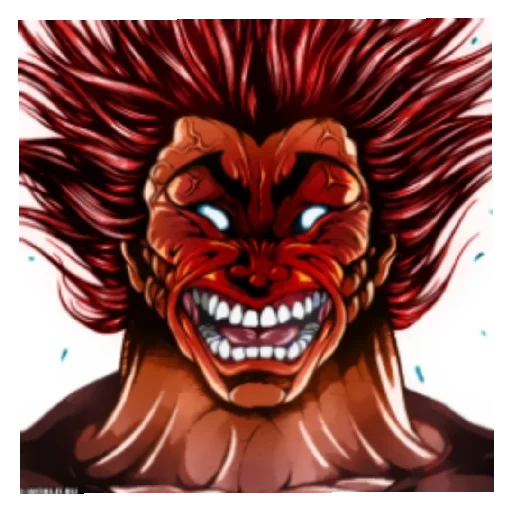 yujiro, hanma yujiro, zebra anime toriko, hanma yujiro yarost, hanma yujiro contro oroti doppo