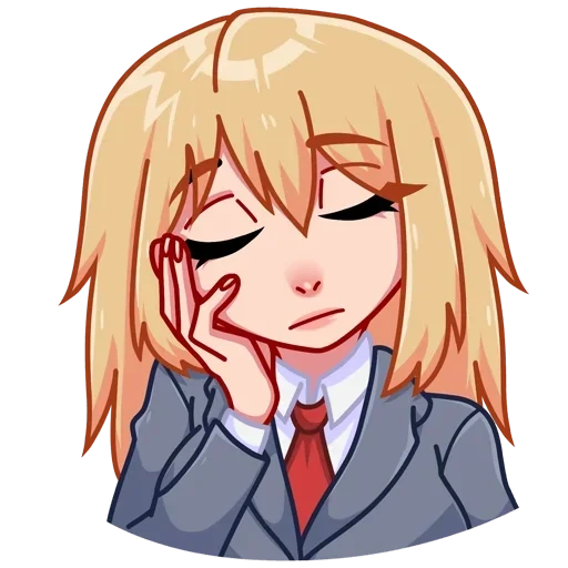 umano, immagine, anime kotoura, emoticon anime, anime kotoura san