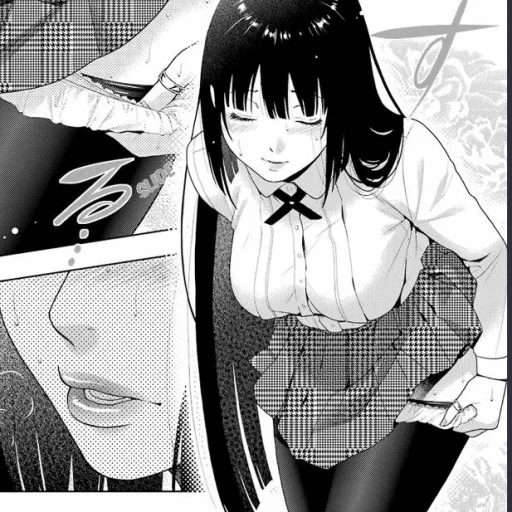 kakegurui, kakeguru yumeko, manga emoção louca, emoção louca kakegurui, emoção maluca yumeko jabs