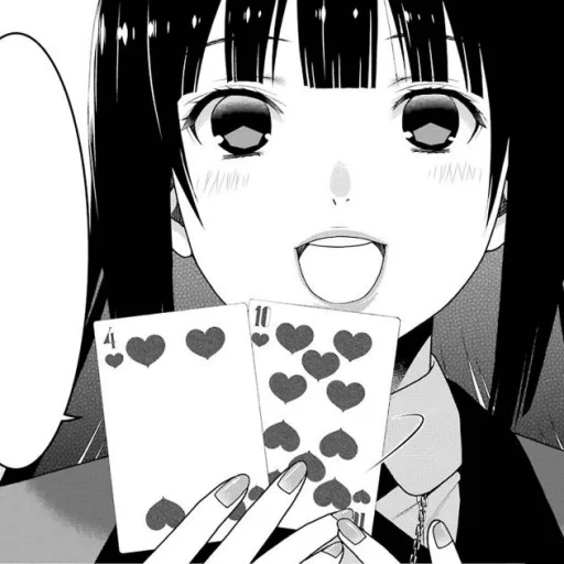 foto, manga emoção louca, emoção louca kakegurui, manga yumeko de excitação maluca, crazy excitação conselho de pregos de mangagem