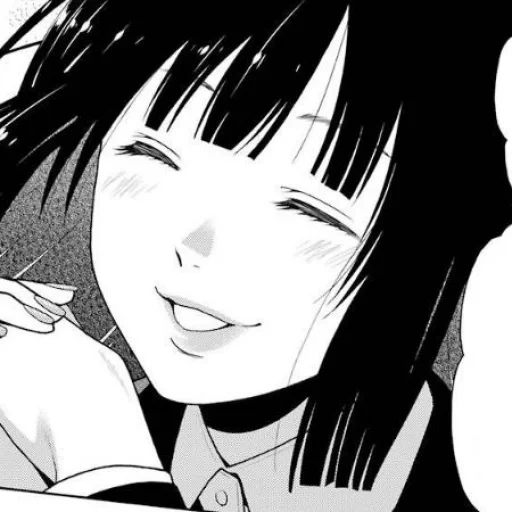 picture, anime manga, manga crazy excitement, crazy excitement yumeko manga, crazy excitement manga yumeko