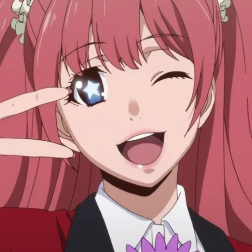 yumami yumamite, kakegurui, mad excitement anime, kakeguru anime, anime