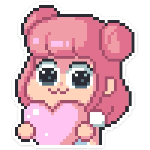 bonito, por meizi, 16 bits, nissi meizi, rosa