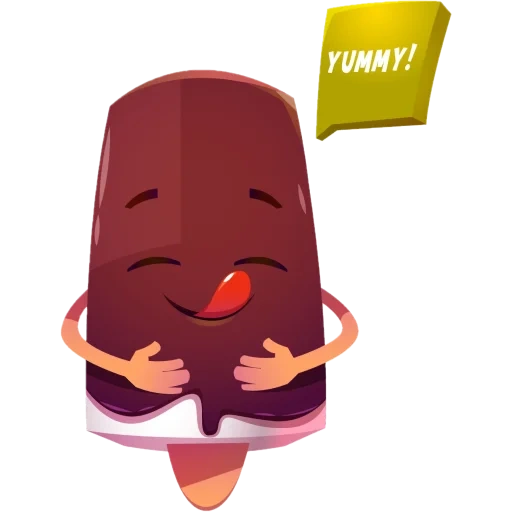 popsicle character, ice cream chocolate, ice cream clip