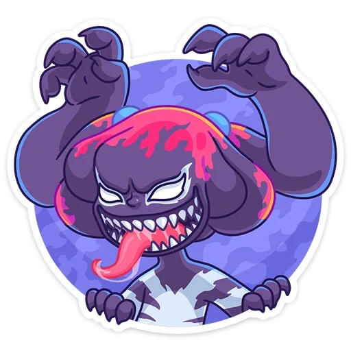 13 carte, venom chibi