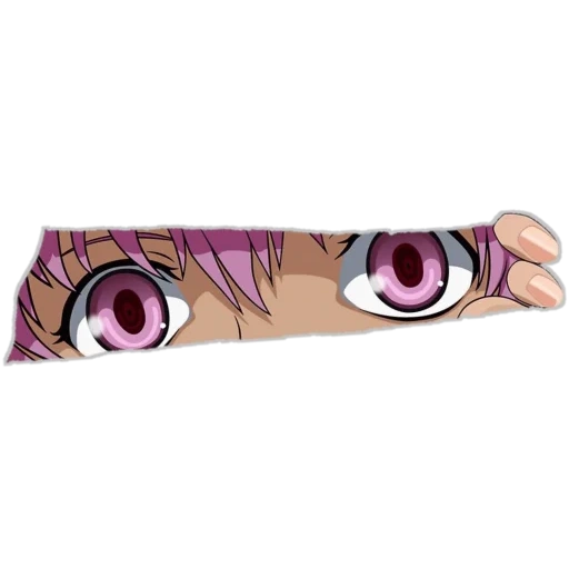 cartoon hat, hat channel animation, banner youtube animation, anime girl's eyes, sticker peeping animation