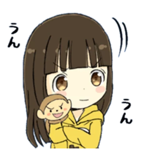 chibi, figure, anime mignon, personnages d'anime, menhra chang chibi